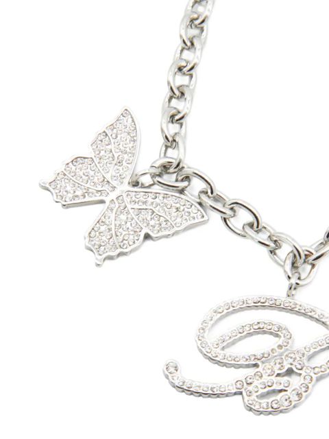 Blumarine embellished chain bracelet - Silver