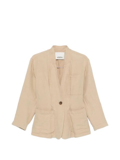 ISABEL MARANT Soraya single-breasted jacket - Neutrals - zdjęcie produktu nr 1