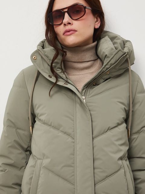 Medicine płaszcz damski kolor zielony