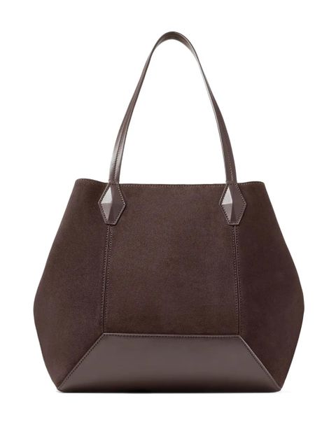 Jimmy Choo medium Diamond tote bag - Brown