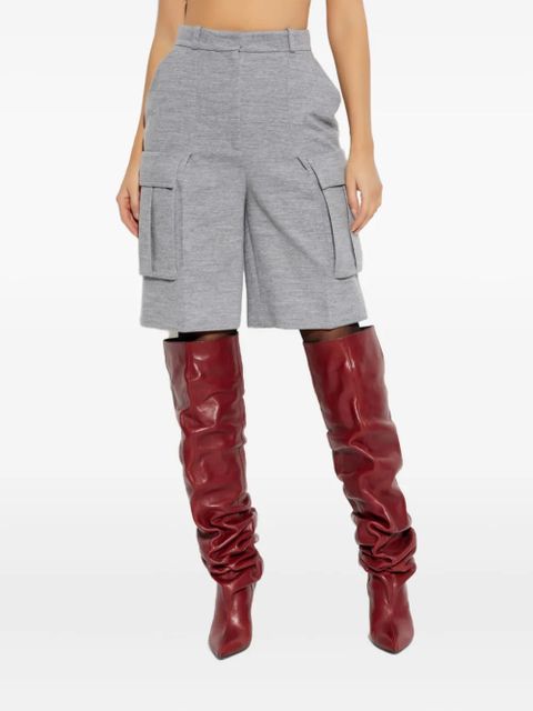 Balmain cargo-pocket shorts - Grey