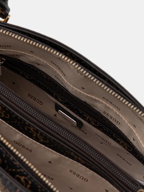 Guess torebka NOELLE kolor brązowy HWQG96 72070