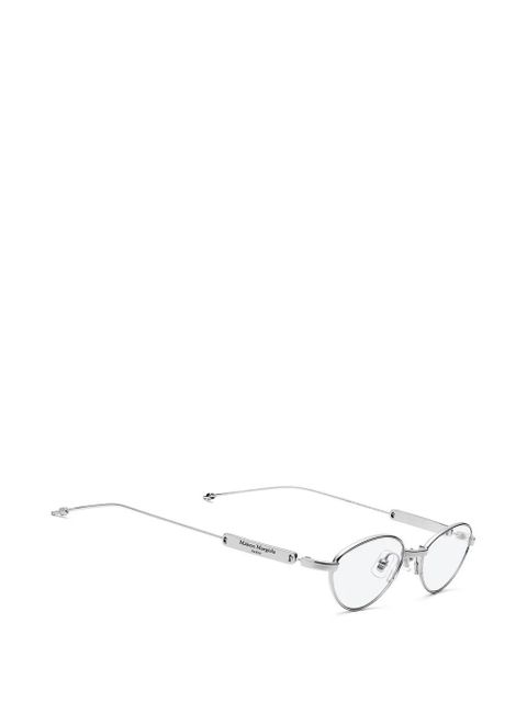 Maison Margiela x Gentle Monster Eden 02 round-frame glasses - Silver - zdjęcie produktu nr 2