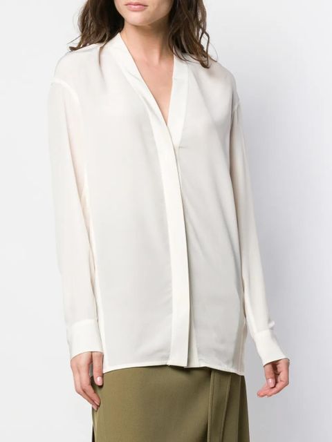 Victoria Beckham V-neck blouse - White