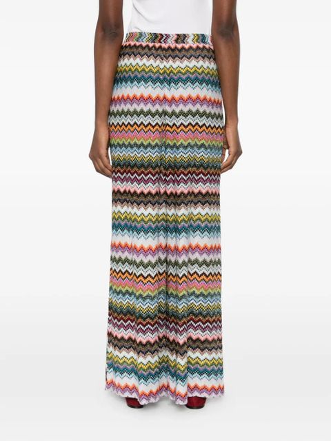 Missoni Chevron trousers - White