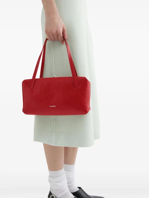 Jil Sander Goji Pillow leather shoulder bag - Red