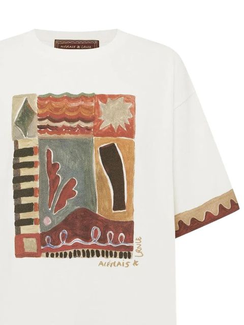 ALEMAIS Michelle T-shirt - White - zdjęcie produktu nr 2