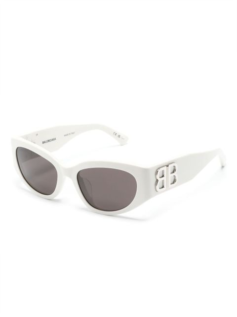 Balenciaga Eyewear Bossy round-frame sunglasses - White - zdjęcie produktu nr 2