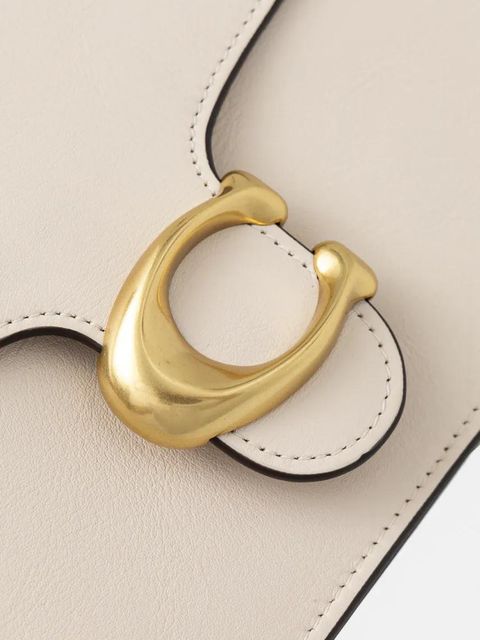 Coach torebka skórzana TABBY kolor beżowy CY919