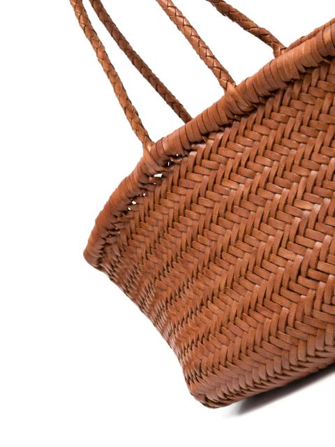 DRAGON DIFFUSION small Triple Jump tote bag - Brown