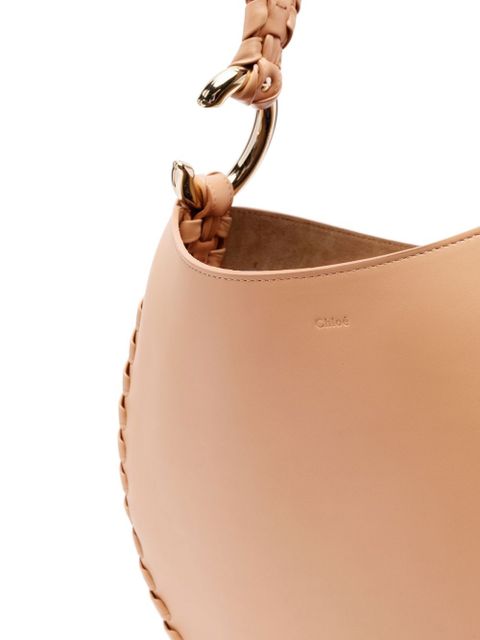 Chloé Moon leather shoulder bag - Neutrals