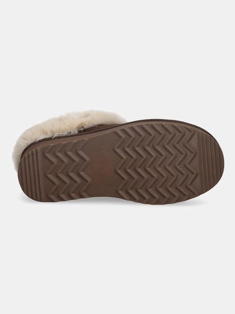 Steve Madden kapcie Snow kolor brązowy 11005021