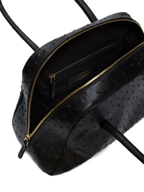 LouLou de Saison Atha leather tote bag - Black