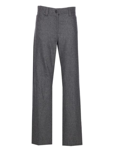 KHAITE belt-loops trousers - Grey - zdjęcie produktu nr 1