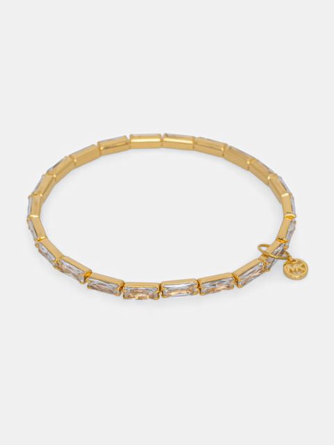 Michael Kors bransoletka damska pozłacana z cyrkonią - zdjęcie produktu nr 1
