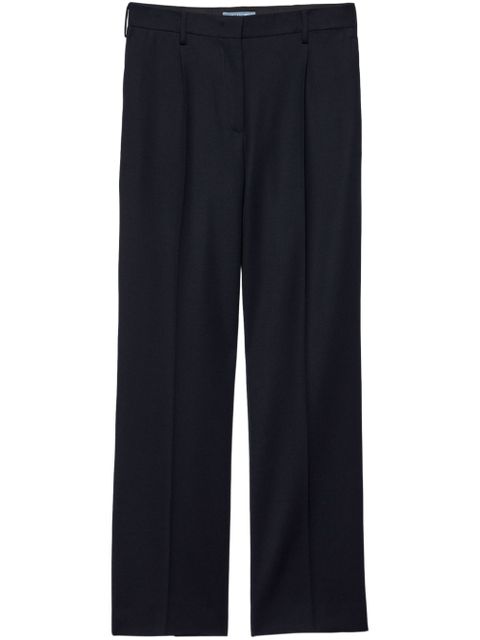 Prada gabardine trousers - Blue
