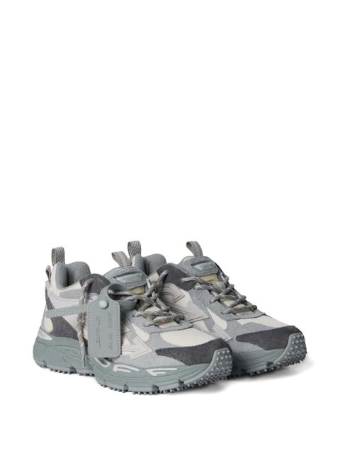 Off-White Be Righ suede lace-up sneakers - Grey