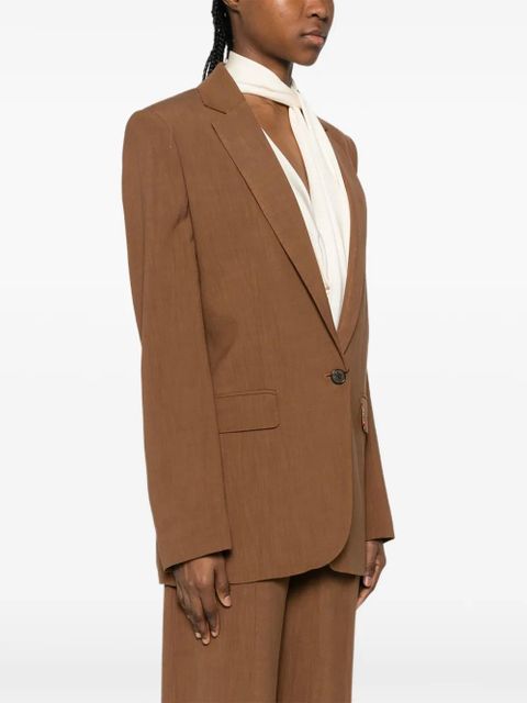 ETRO notched-lapel jacket - Brown