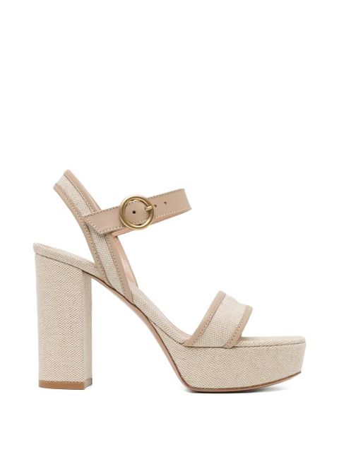 Gianvito Rossi 105mm Milos sandals - Neutrals - zdjęcie produktu nr 1