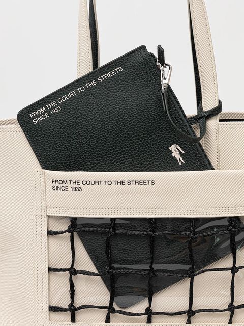 Lacoste torebka kolor beżowy NF5130AS