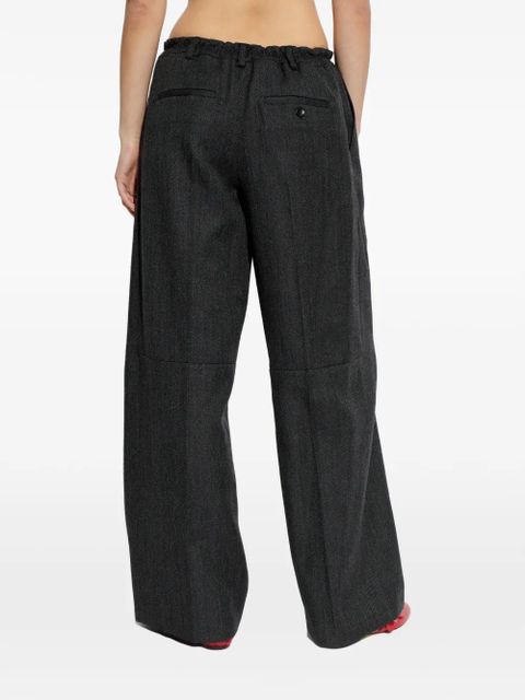 Alexander Wang elasticated wide trousers - Grey