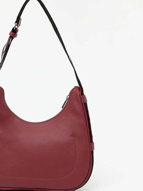 Coccinelle torebka skórzana RAQUEL kolor bordowy E1.SQ0.13.02.01