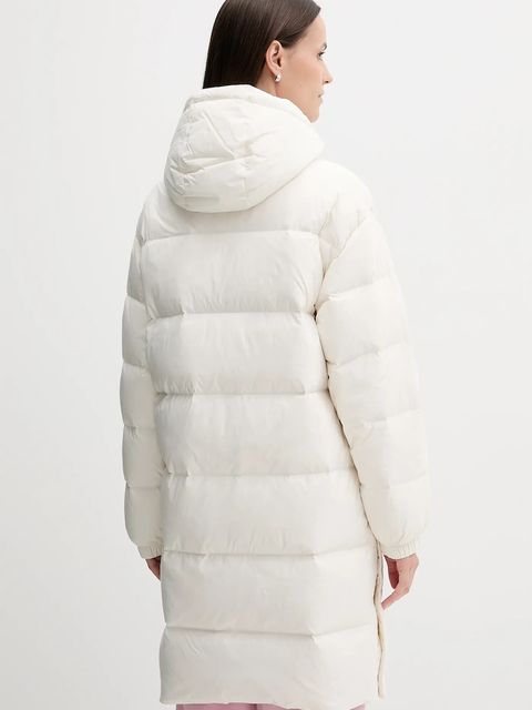 Calvin Klein Jeans kurtka puchowa kolor beżowy zimowa LV047D502G - zdjęcie produktu nr 2