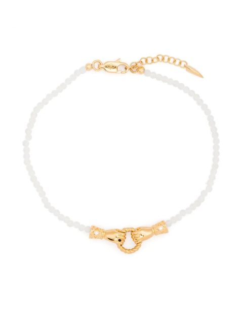 Missoma Harris Reed in Good Hands bracelet - White - zdjęcie produktu nr 1
