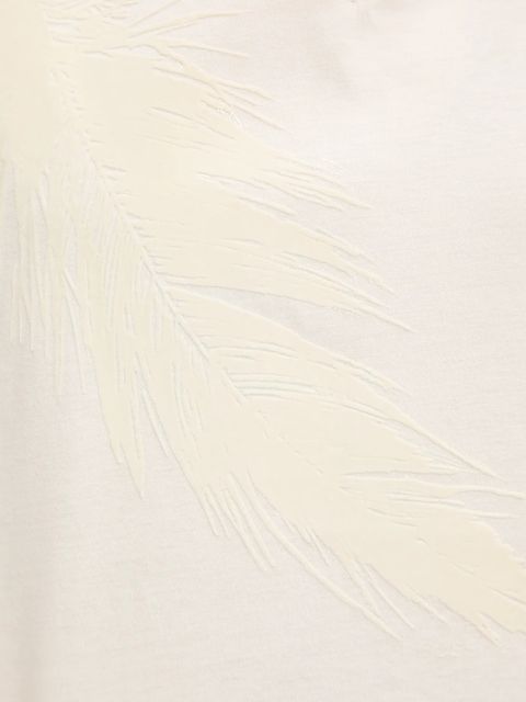 BOSS t-shirt bawełniany damski kolor beżowy 50545673