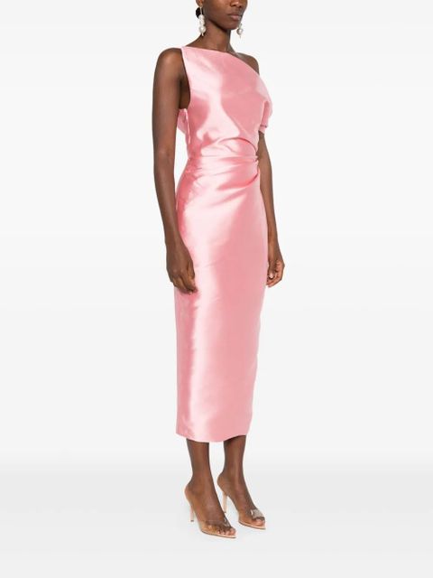 Solace London Ellison midi dress - Pink