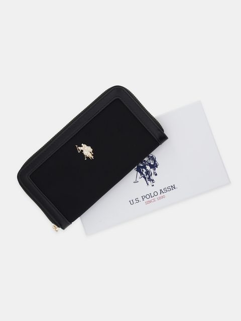 U.S. Polo Assn. portfel Houston damski kolor czarny WEUHU6384WZC