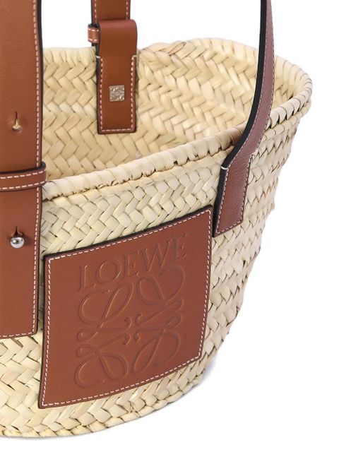 LOEWE small basket tote bag - Neutrals