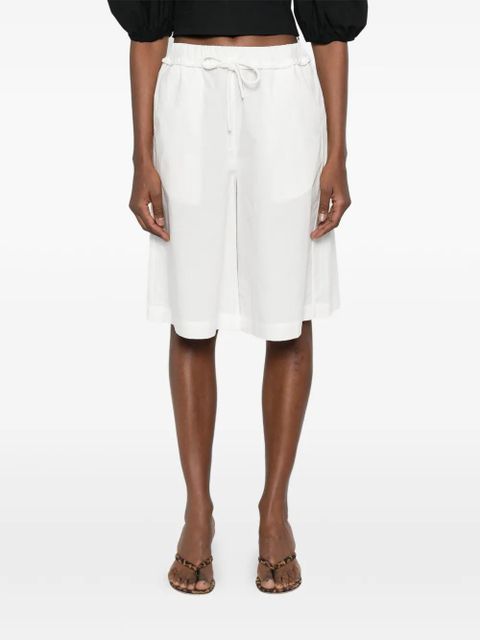 PINKO ALcamo elasticated shorts - White