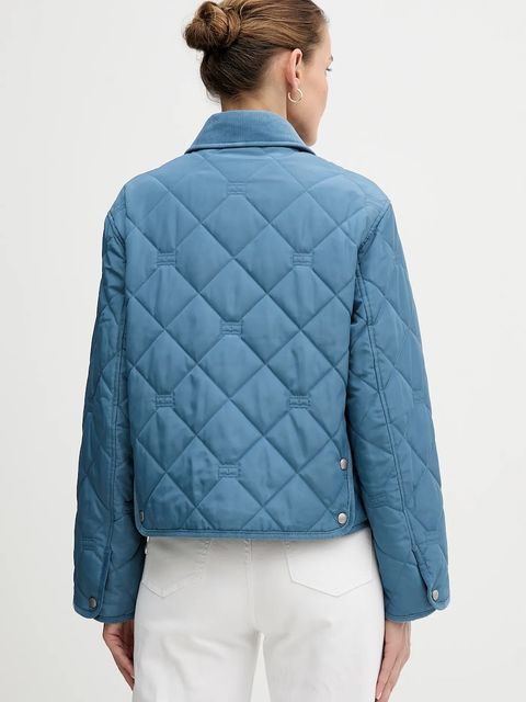 Tommy Hilfiger kurtka kolor niebieski przejściowa WW0WW47998 - zdjęcie produktu nr 2