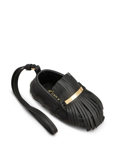 Tod's fringed loafer keyring - Black - zdjęcie produktu nr 2
