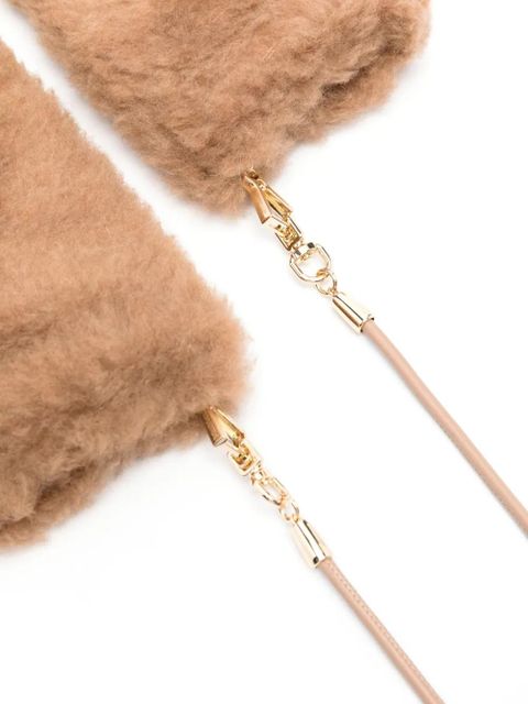 Max Mara Ombrat mittens - Brown - zdjęcie produktu nr 2