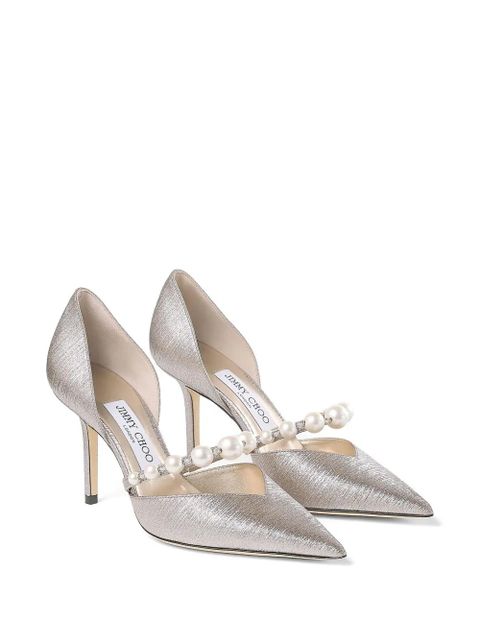 Jimmy Choo 85mm Aurelie pumps - Grey - zdjęcie produktu nr 2