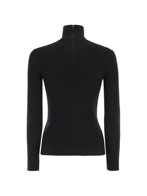 Max Mara ribbed turtleneck jumper - Black - zdjęcie produktu nr 2