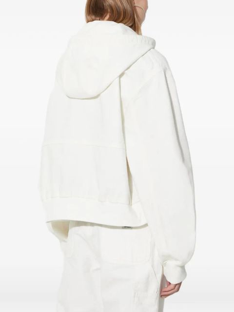 Carhartt WIP hooded zip-fastening jacket - White
