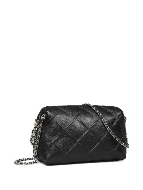 Tory Burch Fleming quilted mini bag - Black