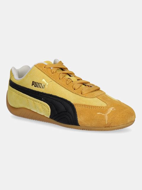 Puma sneakersy zamszowe Speedcat damskie kolor żółty 406329 - zdjęcie produktu nr 1