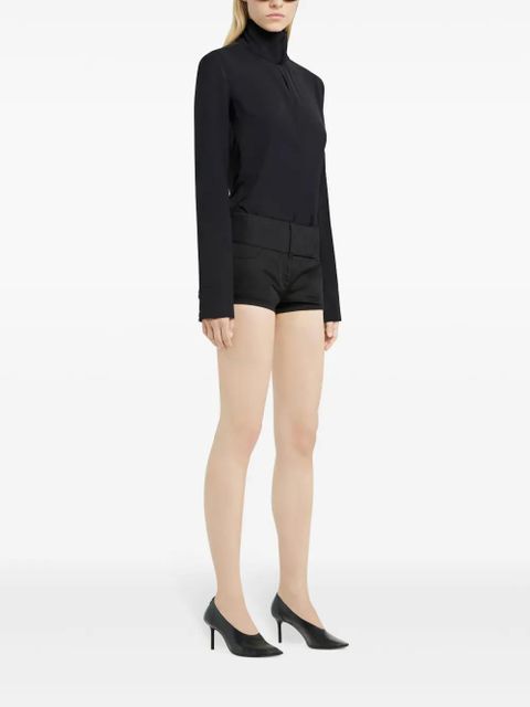 Courrèges scarf-detail blouse - Black - zdjęcie produktu nr 2