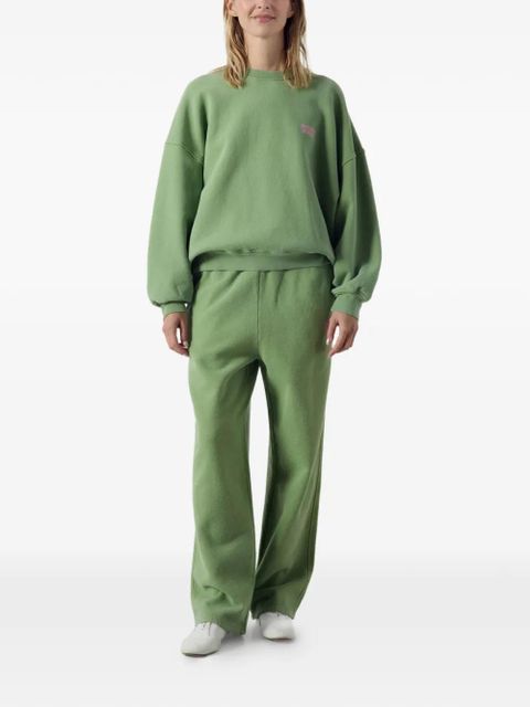 American Vintage Plizzy straight-leg track pants - Green - zdjęcie produktu nr 2