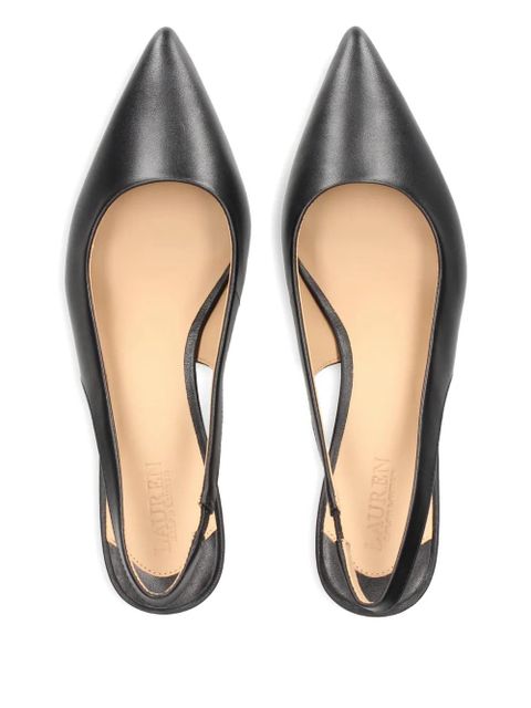 Lauren Ralph Lauren slingback point-toe pumps - Black