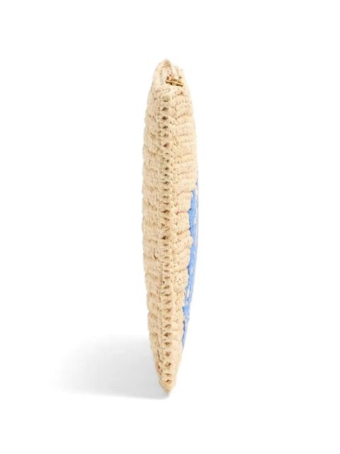 Valentino Garavani Raffiachat clutch bag - Neutrals