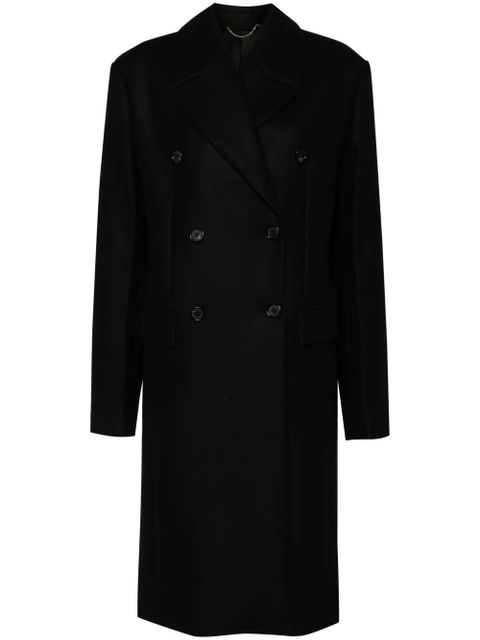 TOTEME Broad midi coat - Black - zdjęcie produktu nr 1