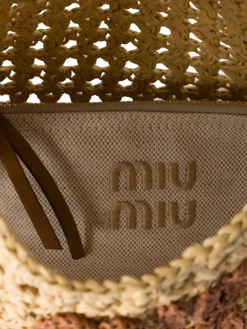Miu Miu interwoven tote bag - Neutrals