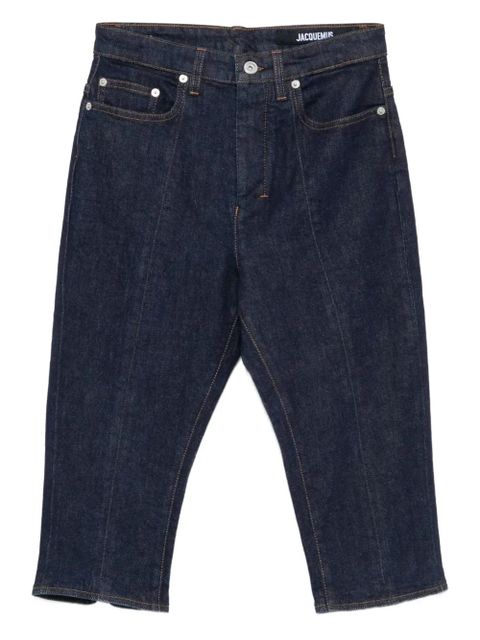Jacquemus Le De-Nîmes panelled jeans - Blue - zdjęcie produktu nr 1