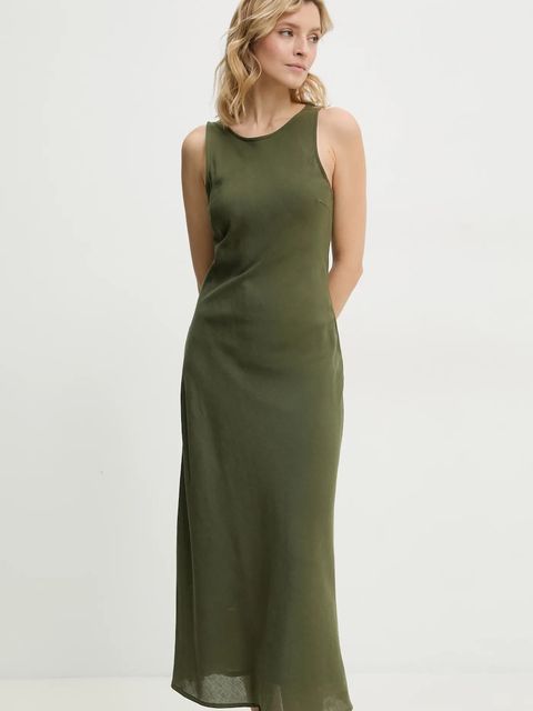 Answear.LAB sukienka z lnem - zdjęcie produktu nr 1