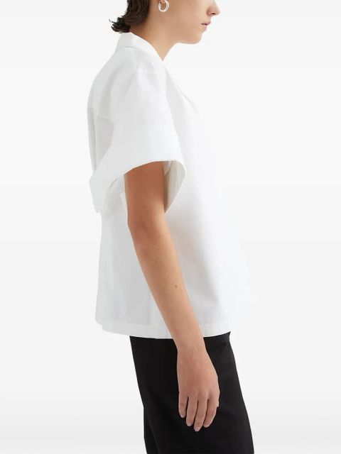 Jil Sander cotton shirt - White - zdjęcie produktu nr 2